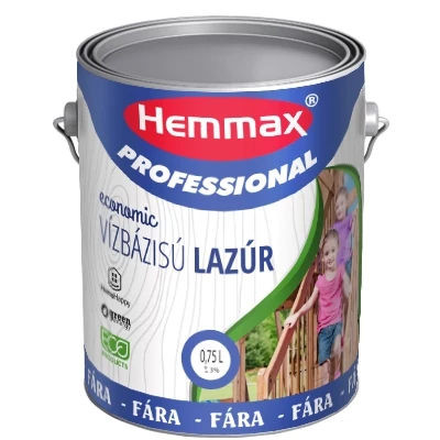 Hemmax Vízbázisú Lazúrfesték 0,75L Paliszander