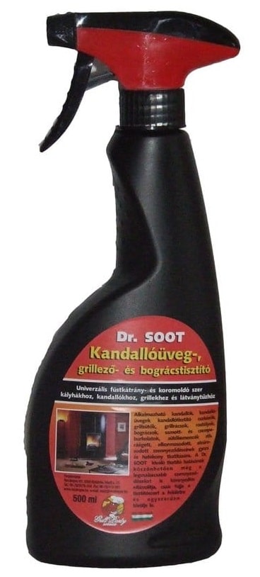 Dr. SOOT grill- és kandallóüveg tisztító spray 500ml