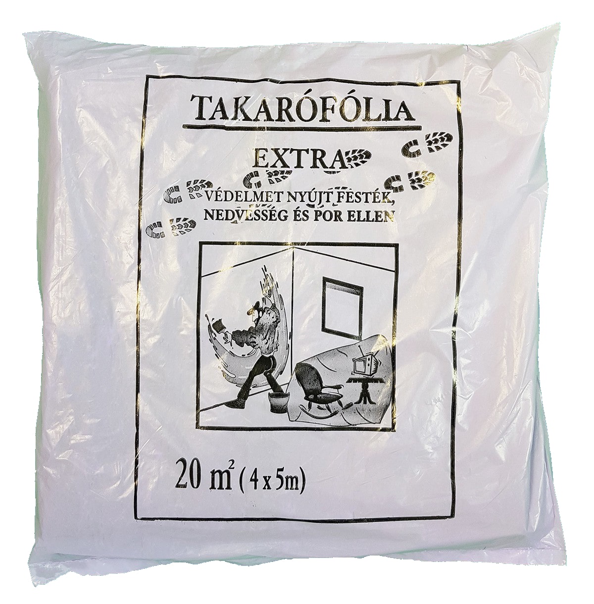 Takarófólia extra járható 20m2 (4x5m)