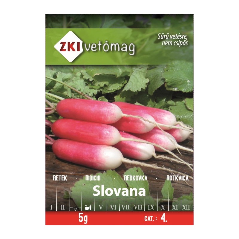 ZKI Retek (Slovana) vetőmag 5g