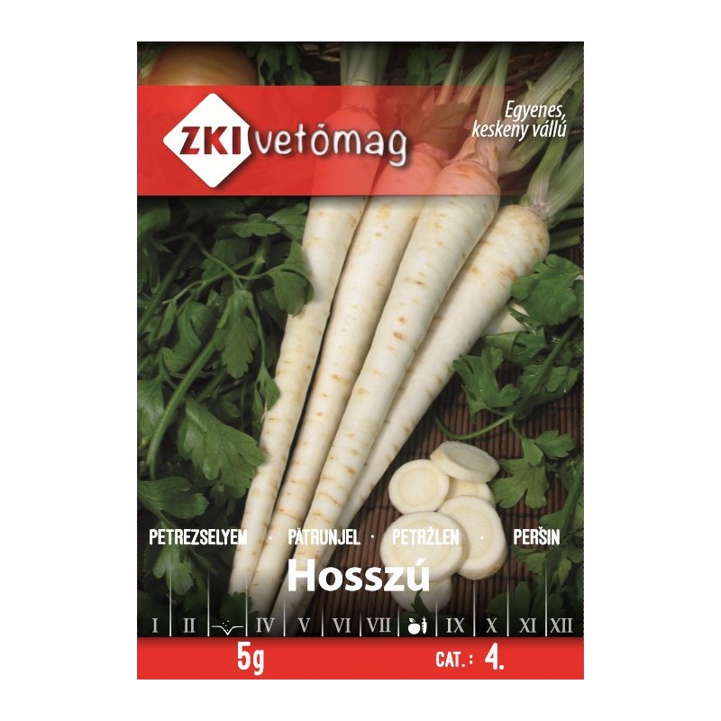 ZKI Petrezselyem (Hosszú) vetőmag 5g