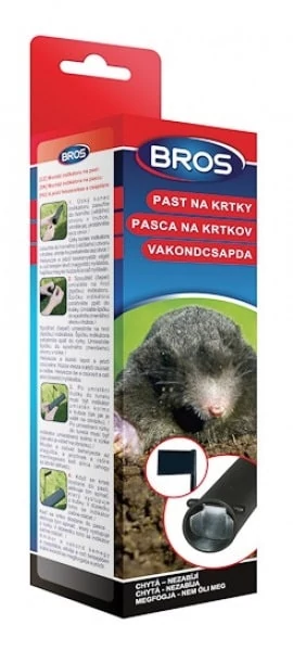 Bros Vakondcsapda Fogásjelzővel