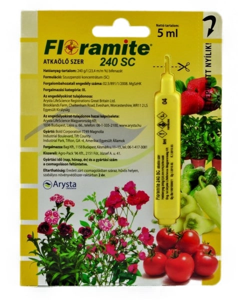 Floramite 240 Sc Atkaölő Permetezőszer 5ml