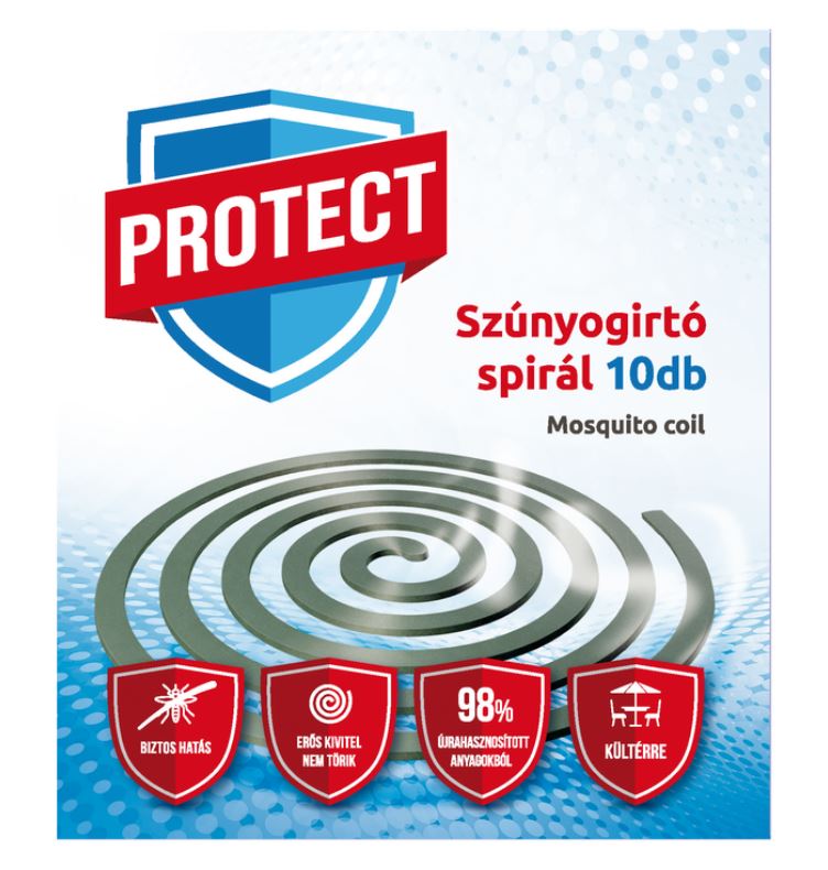 Protect szúnyogriasztó spirál (10db)