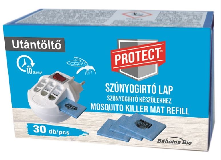 Protect lapkás szúnyogirtó 30db utántöltő lap