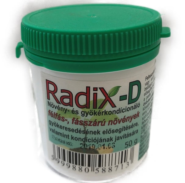 Radix-D gyökereztető félfás- és fásszárúakhoz 50g