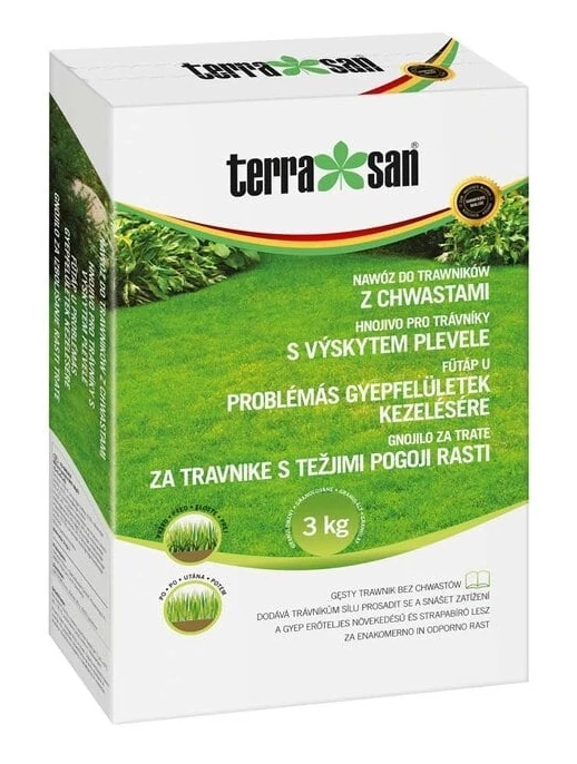 Terrasan Fűtáp U Gyomcsökkentő Pázsit Trágya (100M2) 3kg