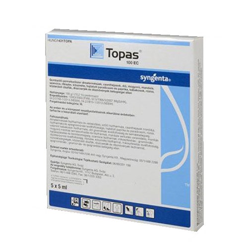 Topas 100 EC gombaölő permetezőszer 5x5ml