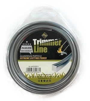 Trimmer Line Alulon Szögletes Damil Fűszegélynyíróhoz 2.7mm 15M